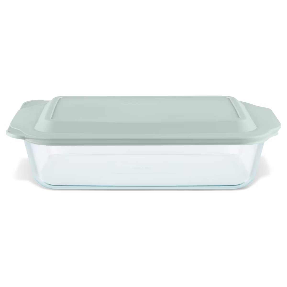 Pyrex 9"x13" Glass Deep Casserole Dish with Lid Sage Green: 5 Qt Baking Dish, Dishwasher & Microw... | Target