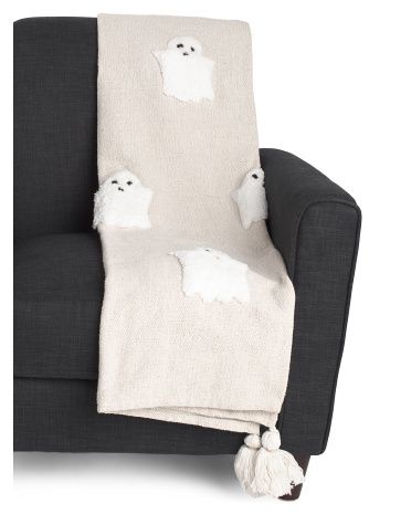 Slub Tufted Ghost Throw | Polyester/Cotton | Marshalls