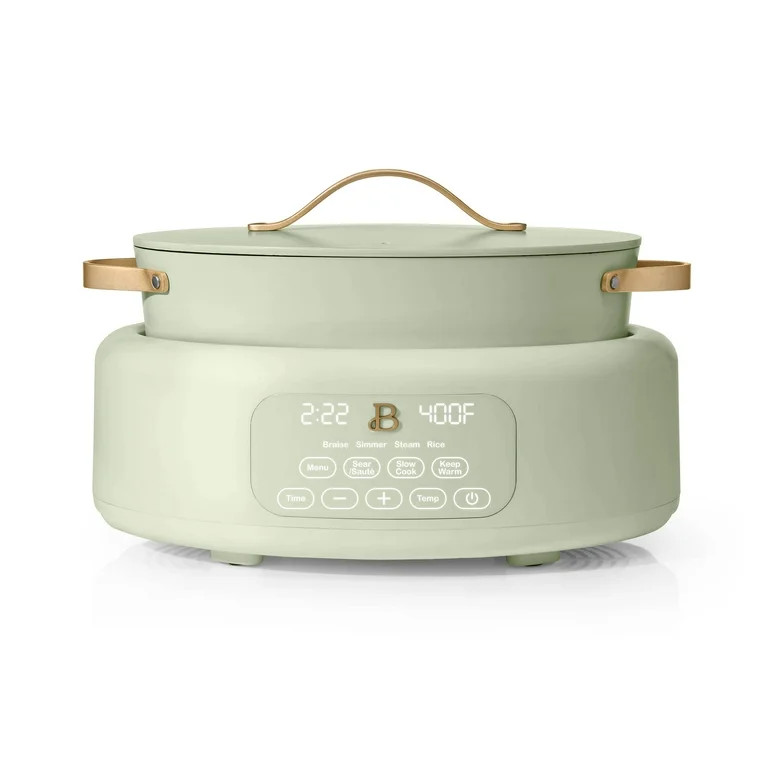 Beautiful 10 in 1 6 Qt Electric Multi-Cooker, Sage Green by Drew Barrymore - Walmart.com | Walmart (US)