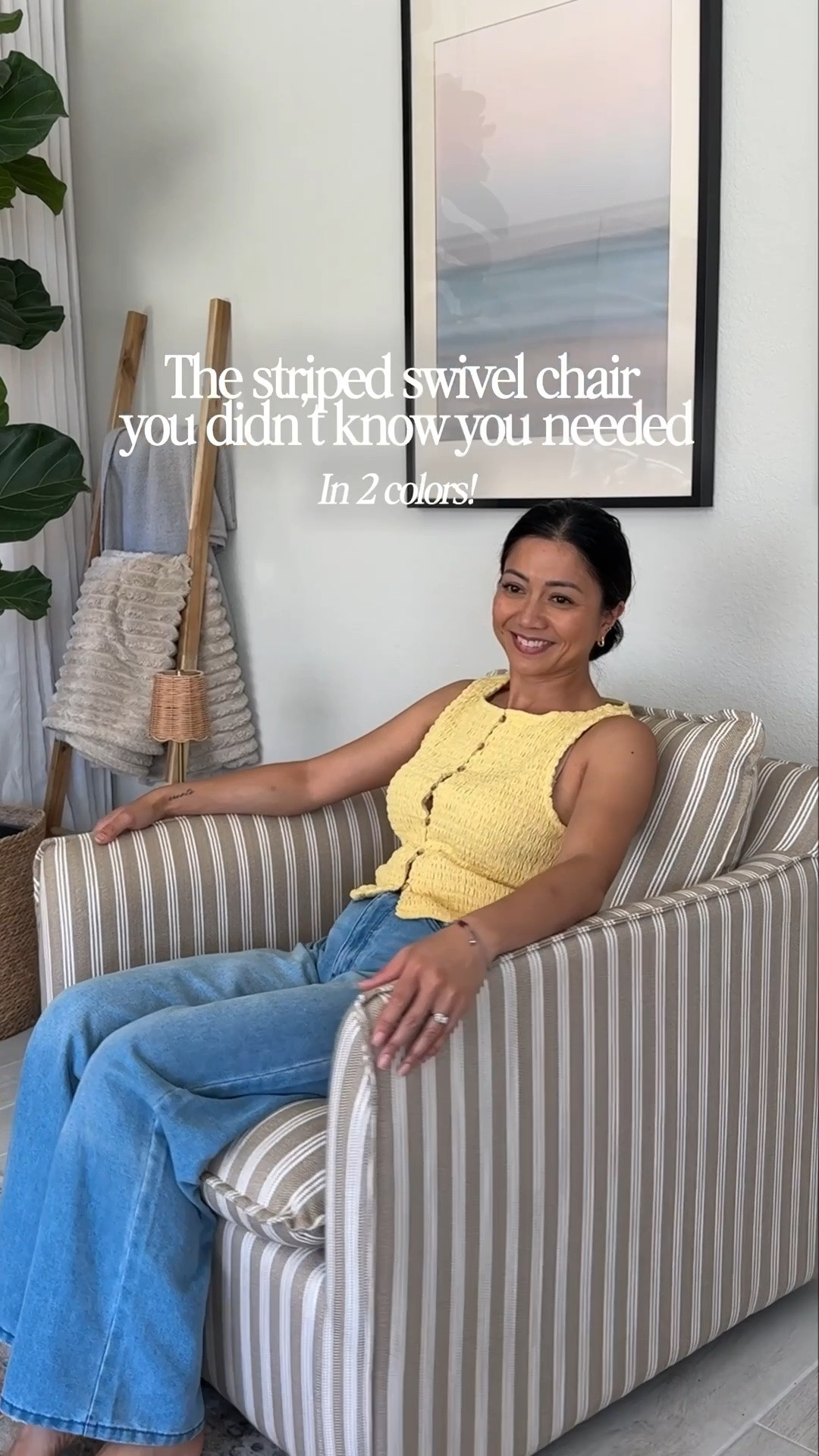 This chair is sooo good in both colors! Perfect size for the living room, bedroom or nursery 😍 Wish I had more space to put 2 side by side! 

Accent chair
Living room
Bedroom
Nursery
Swivel chair comes

#LTKHome