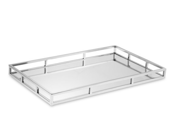 Silver Mirrored Tray | Williams-Sonoma