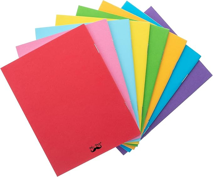 Mr. Pen- Colorful Blank Books, 4.2 x 5.5 Inches, 32 Pages, 8 Pack, Blank Notebooks for Kids, Mini... | Amazon (US)