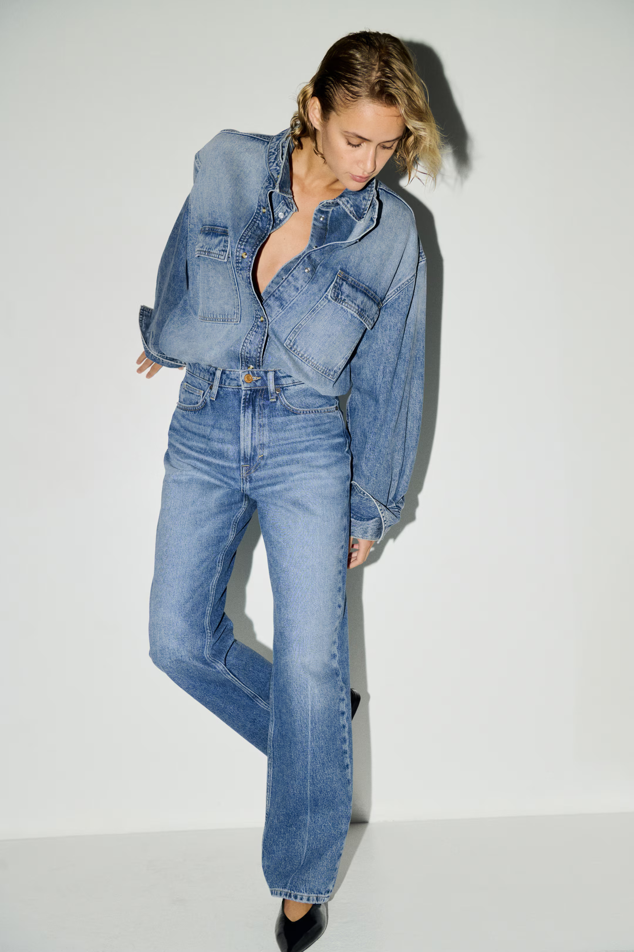 Straight High Jeans | H&M (US + CA)