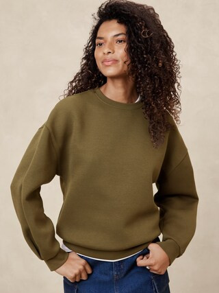 Scuba Sweatshirt | Banana Republic Factory | Banana Republic Factory