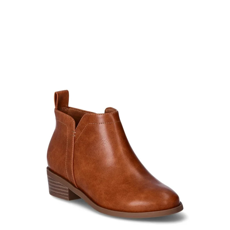 Wonder Nation Toddler & Girls Fashion Ankle Booties - Walmart.com | Walmart (US)