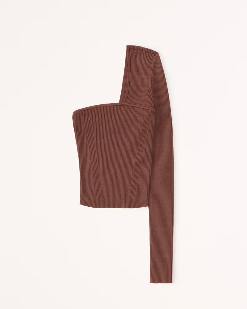 Women's Asymmetrical Slim Sweater | Women's New Arrivals | Abercrombie.com | Abercrombie & Fitch (US)