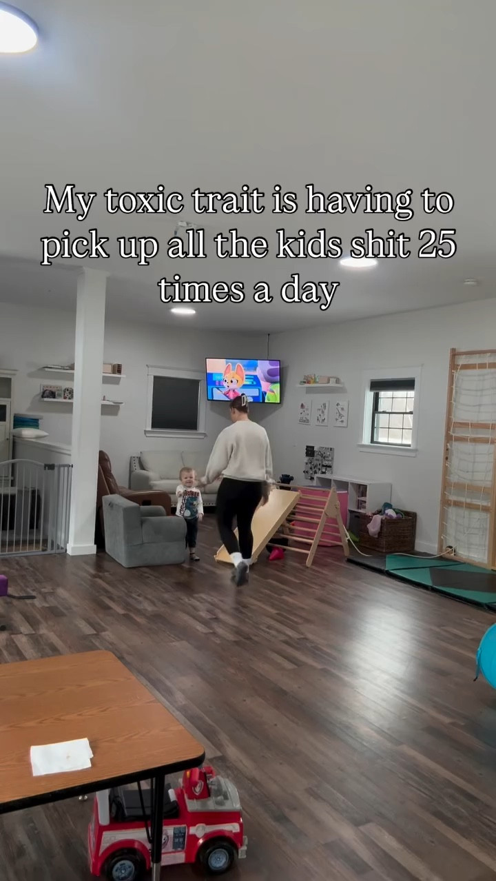 I wish I could be the mom who lets the mess pile up and deals with it once at the end of the day… but I am simply not that girl. The toys? The random socks? The tiny, hard plastic objects that somehow multiply on my floor? They haunt me. 👀

I have to pick up as I go, or my anxiety goes through the roof. I wish I had more chill, but I just don’t. I can be laid back about a lot of things, but waking up to a messy house? Not one of them. Everything has to be put away before bed, or I can’t sleep. It’s my toxic trait, and I fully own it. 💁‍♀️

Any other type A moms feel me on this?! Tell me I’m not alone! ⬇️

#momlife #sahmlife #unfilteredmotherhood #keepingitreal