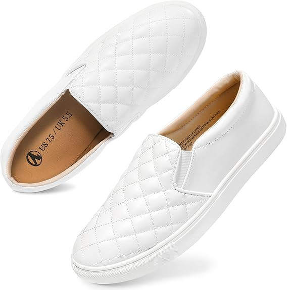 NCCB Womens Loafers Slip On Sneakers for Women Comfort Memory Foam Casual Shoes | Amazon (US)