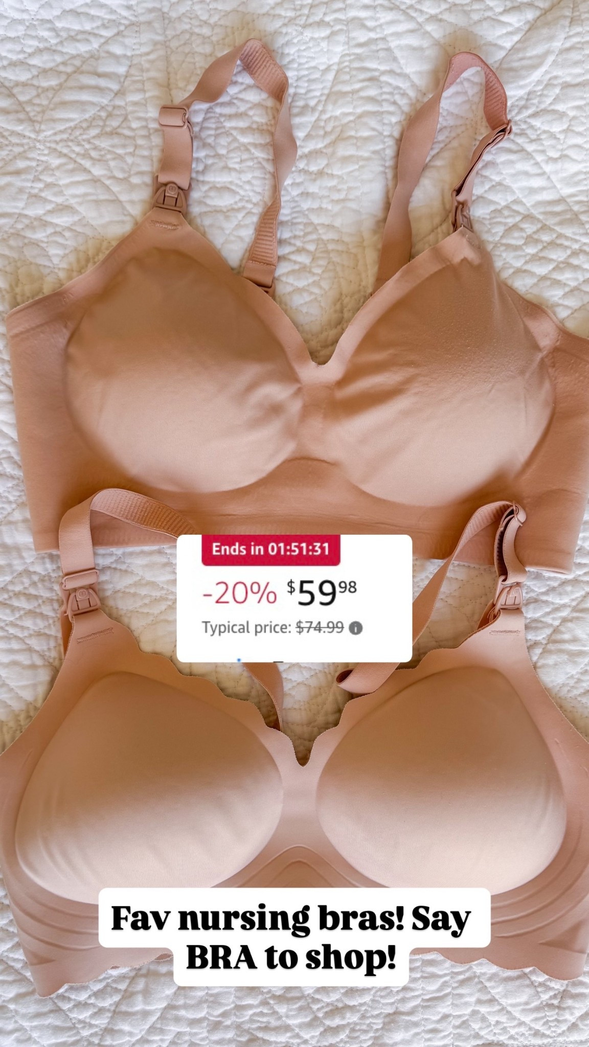 Fav nursing bras! On deal again! 

#LTKBaby #LTKMidsize
