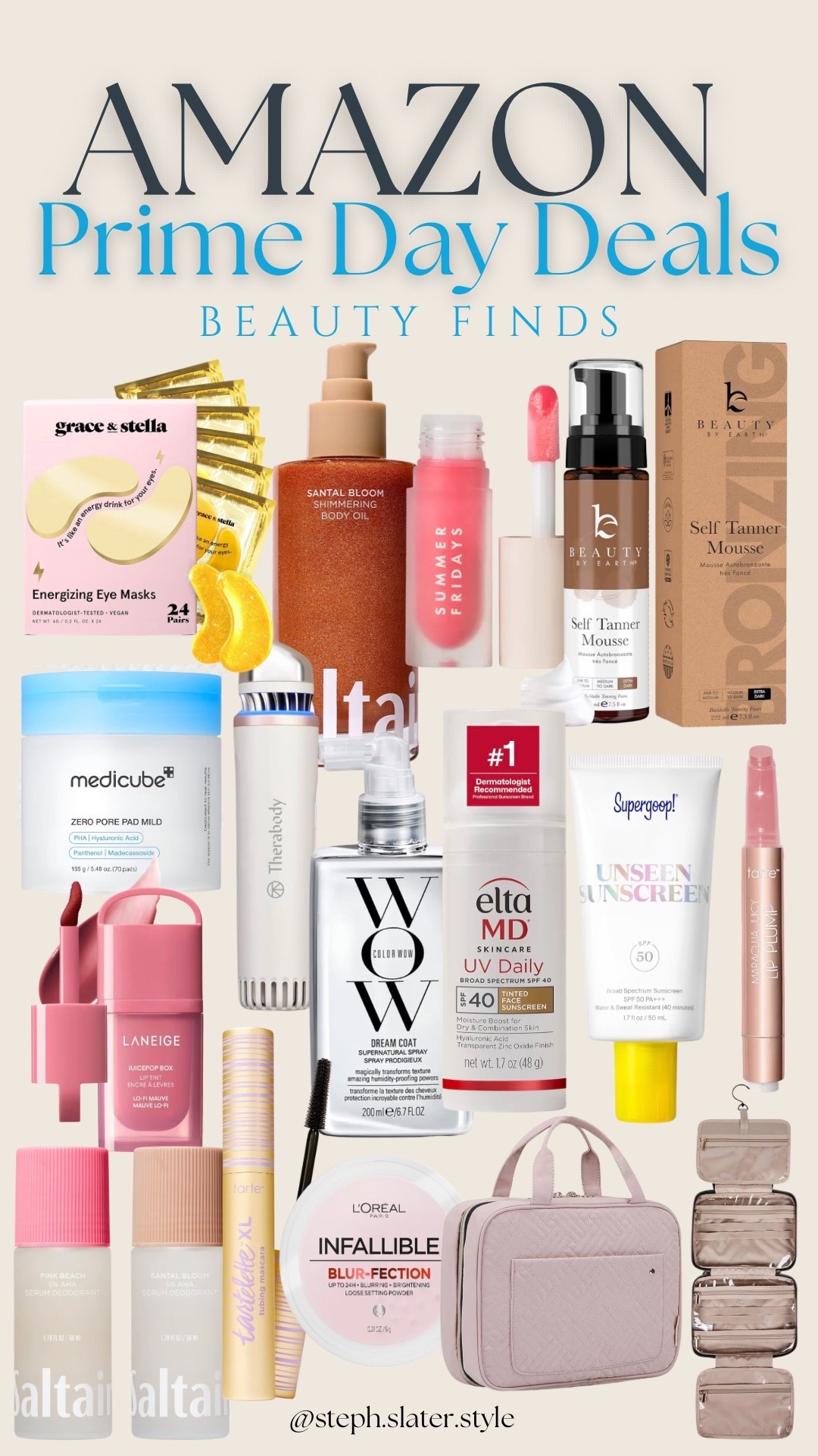 Beauty products on deal now during Prime Days.

#LTKSaleAlert #LTKBeauty #LTKOver40