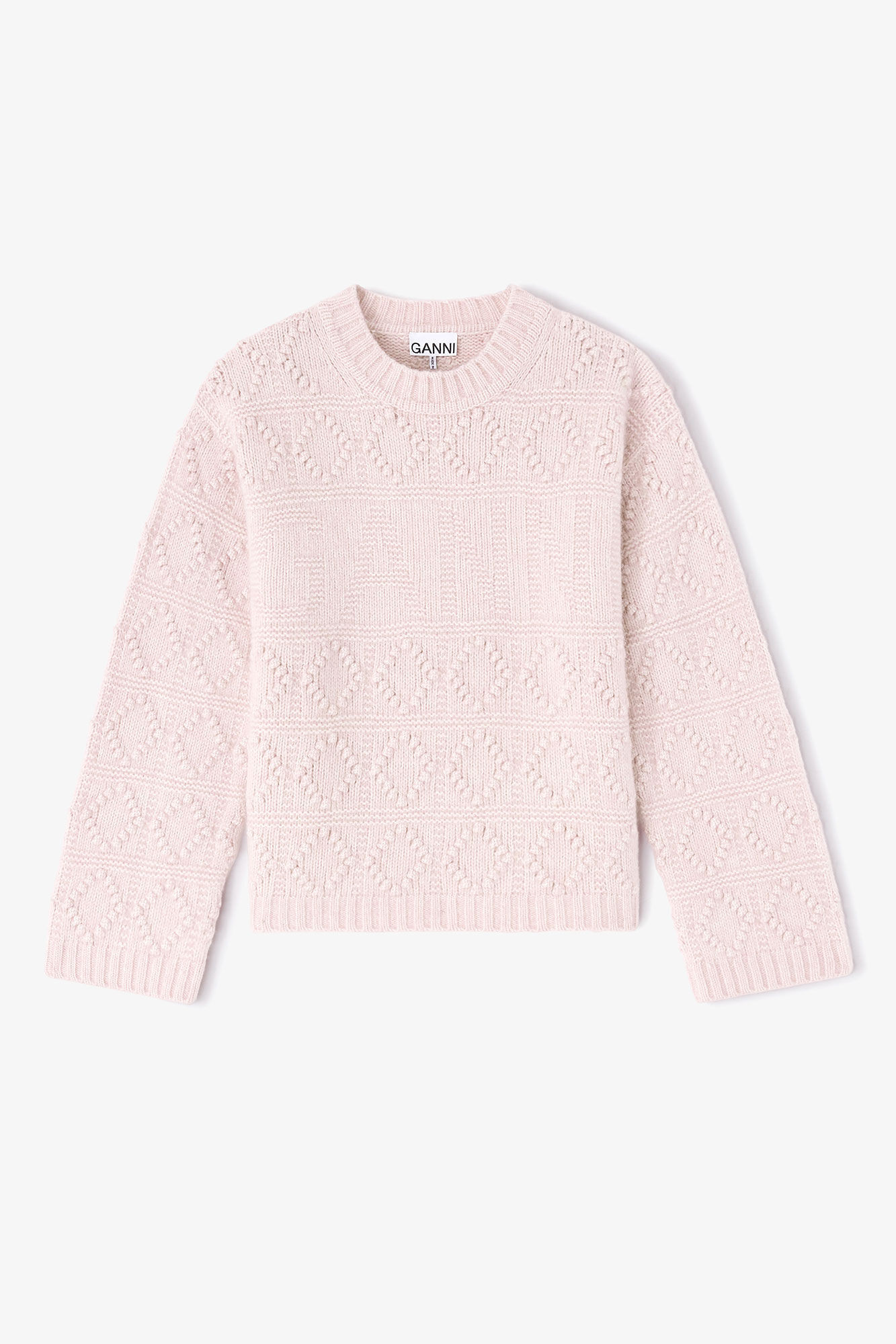Cotton Wool Bubble Sweater | Ganni