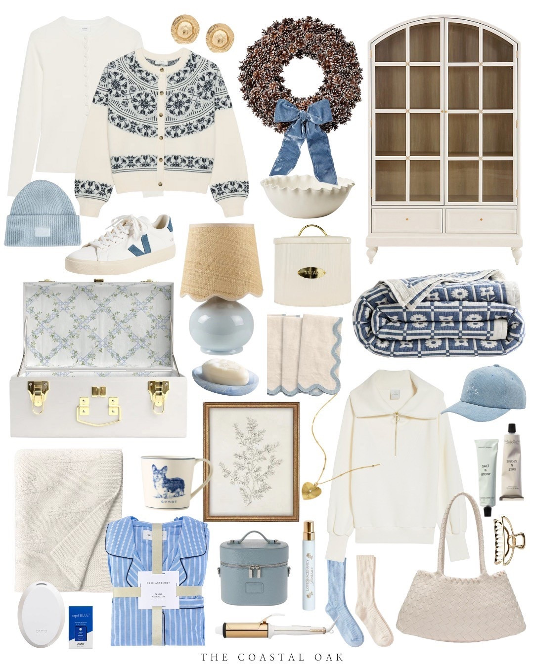Gift guide for her! Winter blues & whites 

#LTKSeasonal #LTKGiftGuide #LTKHoliday
