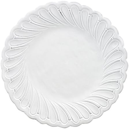 Arte Italica Bella Bianca Pique Salad Plate, White | Amazon (US)