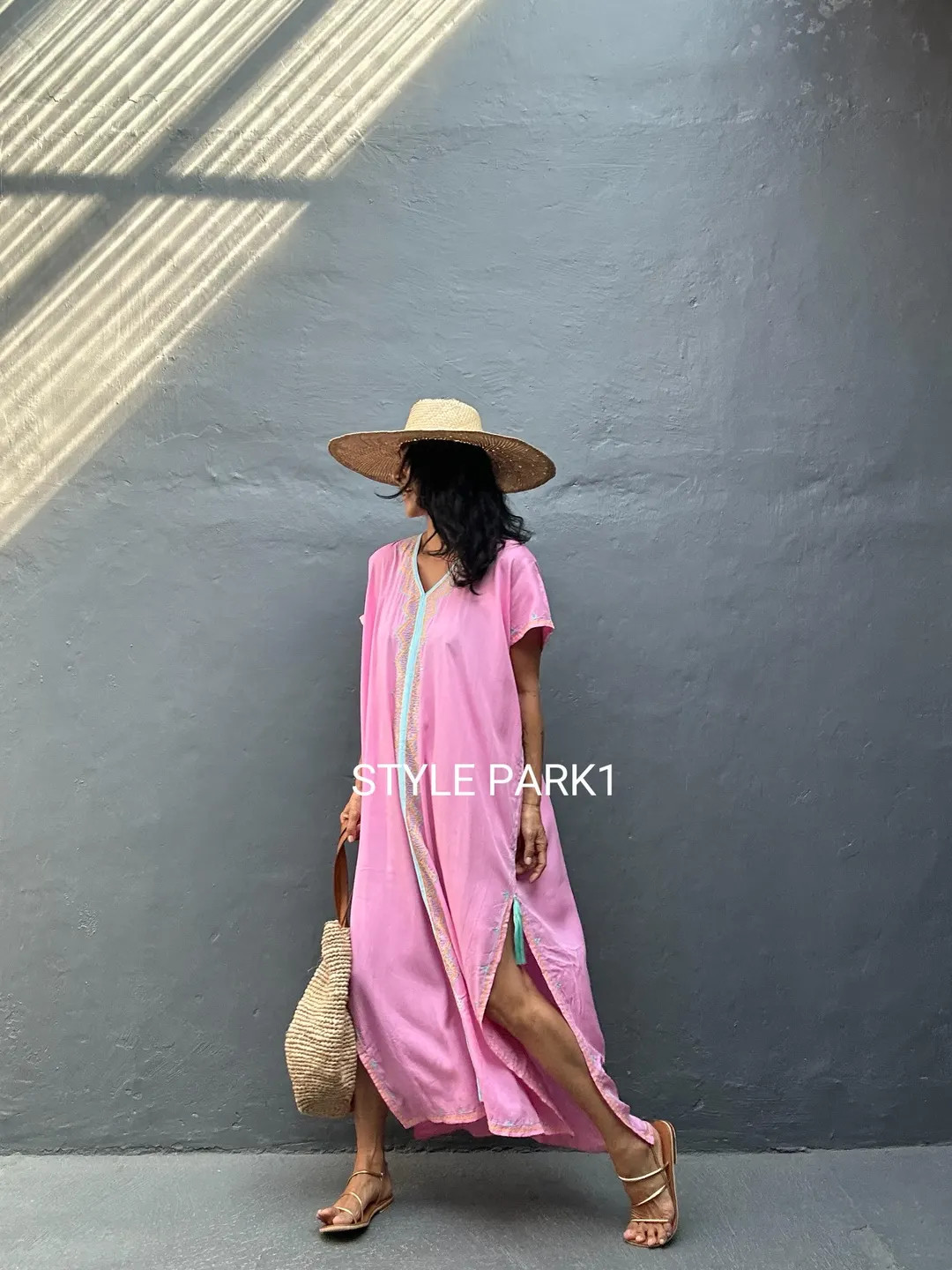 TS34/ Tassel Kaftan Long Dress,summer,gypsy,hippie, Festival, Holiday,beach Cover Up, Stylish ,re... | Etsy (US)