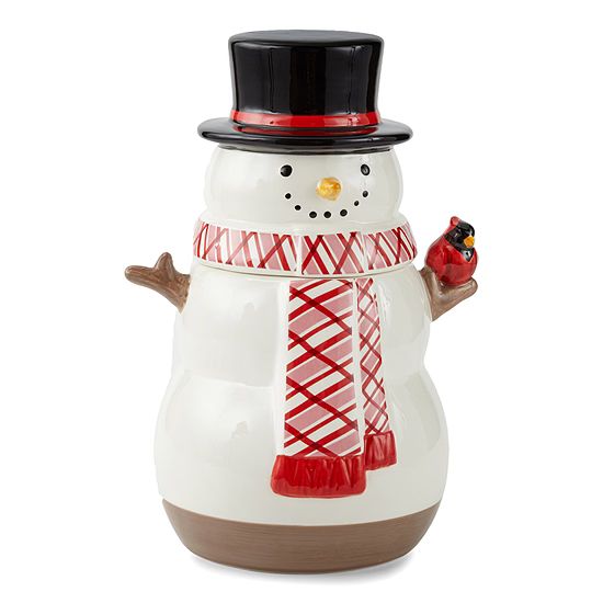 North Pole Trading Co. Snowman Cookie Jar | JCPenney