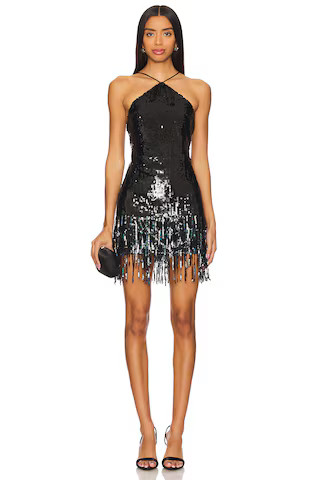 Massima Sequin Fringe Mini Dress
                    
                    Lovers and Friends | Revolve Clothing (Global)