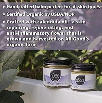 All Good Goop Calendula Ointment - Chafing Cream, Dry Skin Salve, Chapped Lips (2 oz) | Amazon (US)