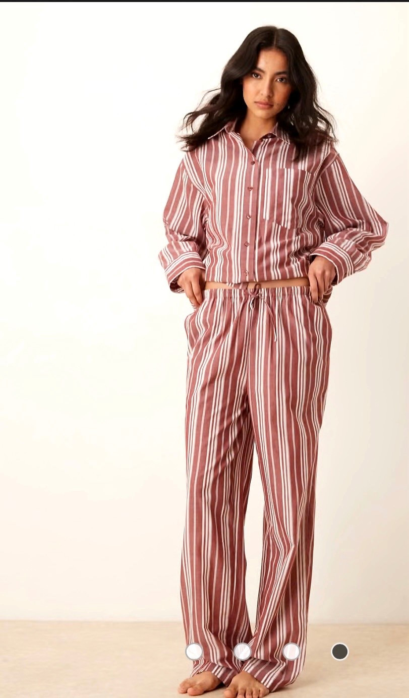 Fall pajama sets . Oversized. I purchased a US 10 and it fits like the model on me  

#LTKBeauty #LTKStyleTip #LTKSaleAlert