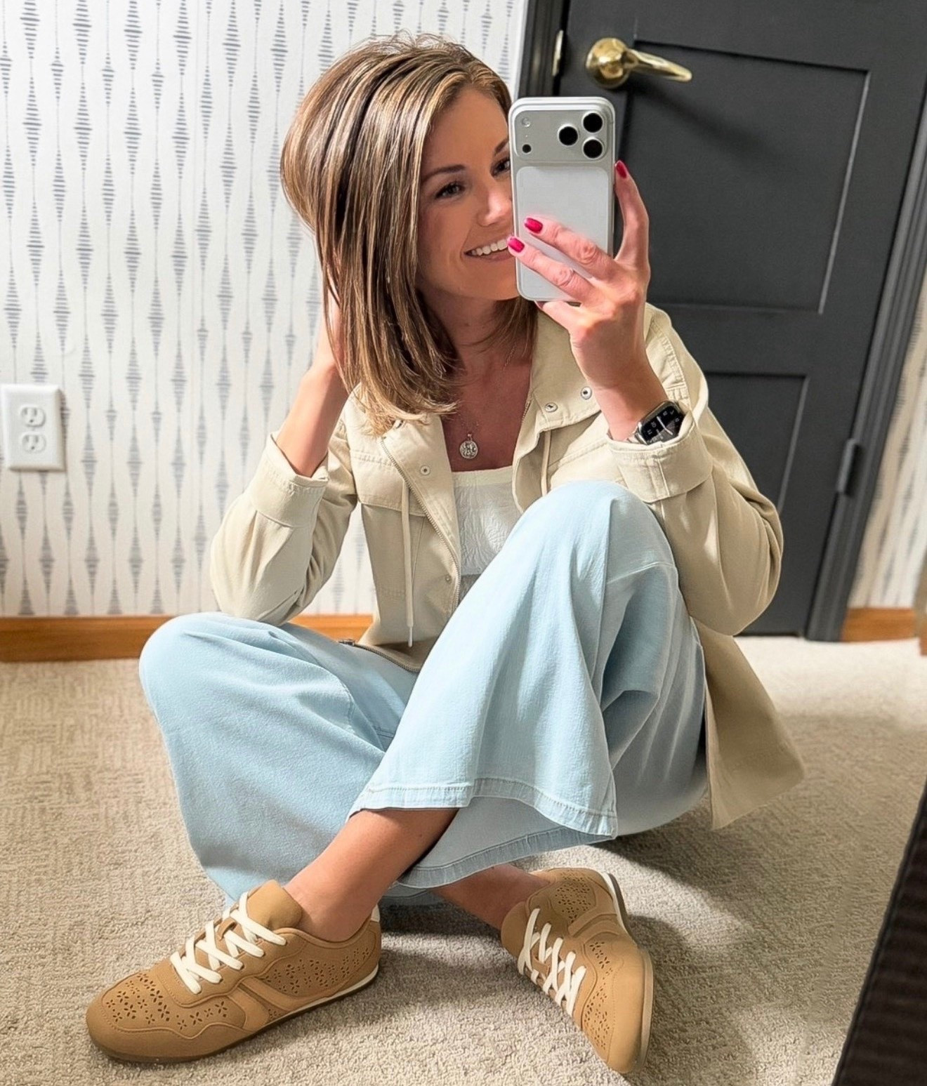Ok Maurices. It’s been a minute since I’ve placed an order, but these new pieces have me wanting more. 
Items on sale + use code LTK10 for additional savings 
Classic jacket/ small
Comfy pull on jeans/ medium regular 
Sneakers/ tts