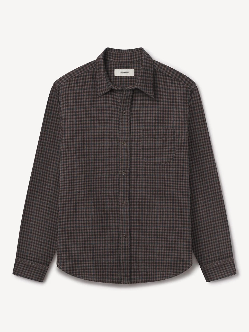 Tavern Shepherd Check Pacific Twill One Pocket Shirt - Buck Mason- Modern American Classics | Buck Mason
