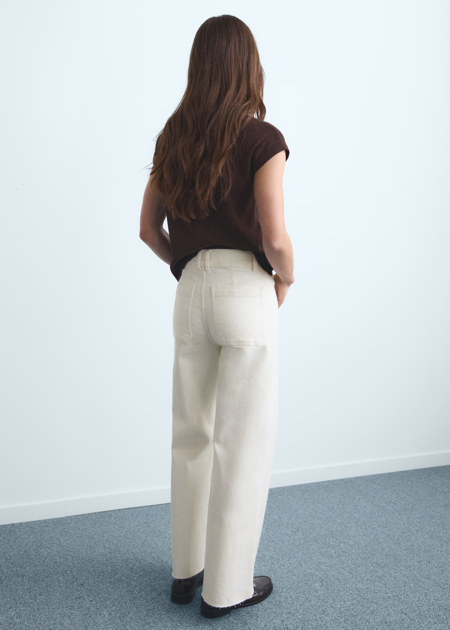 Culotte-Jeans mit hohem Bund Catherin | Mango EU