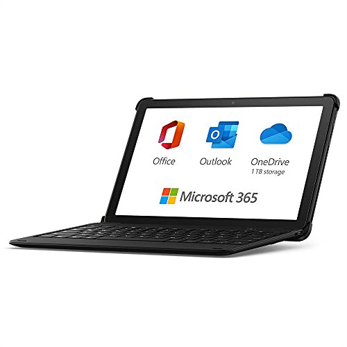 Fire HD 10 Plus tablet, 32 GB, Slate + Bluetooth keyboard + 12-month Microsoft 365 Personal subsc... | Amazon (US)
