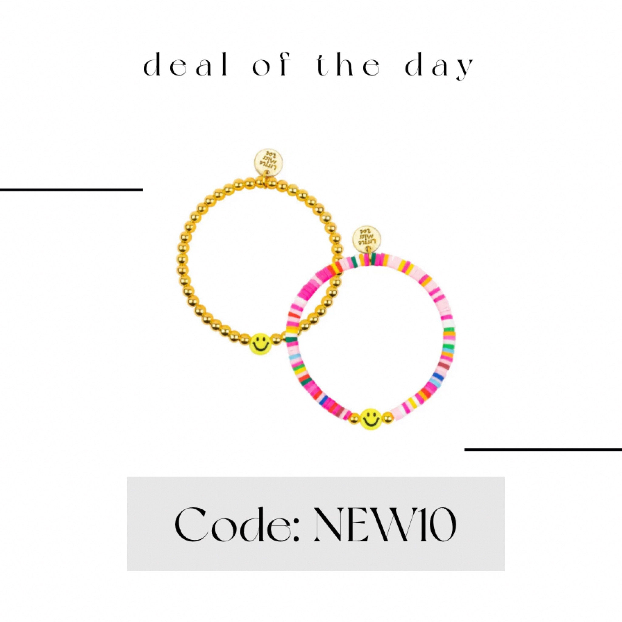 Deal of the day! Brody is obsessed with these Little Miss Zoe bracelets from Maisonette, use code NEW10 at checkout 

#LTKKids #LTKHoliday #LTKGiftGuide
