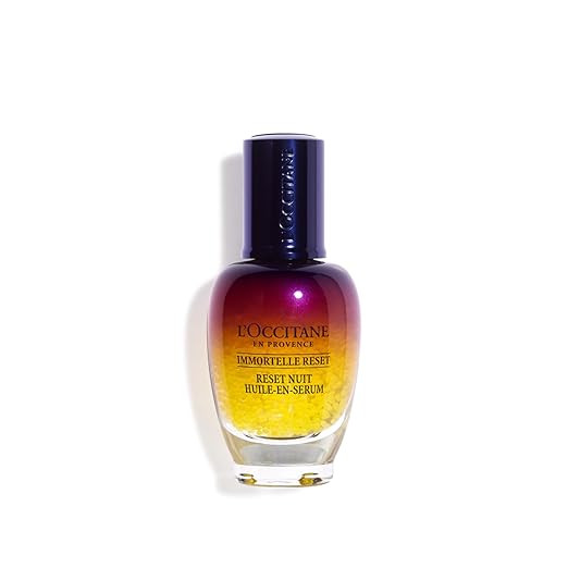 L'Occitane Immortelle Overnight Reset Oil-In-Serum: More Radiant Skin In 1 Night, Smooth Fine Lin... | Amazon (US)