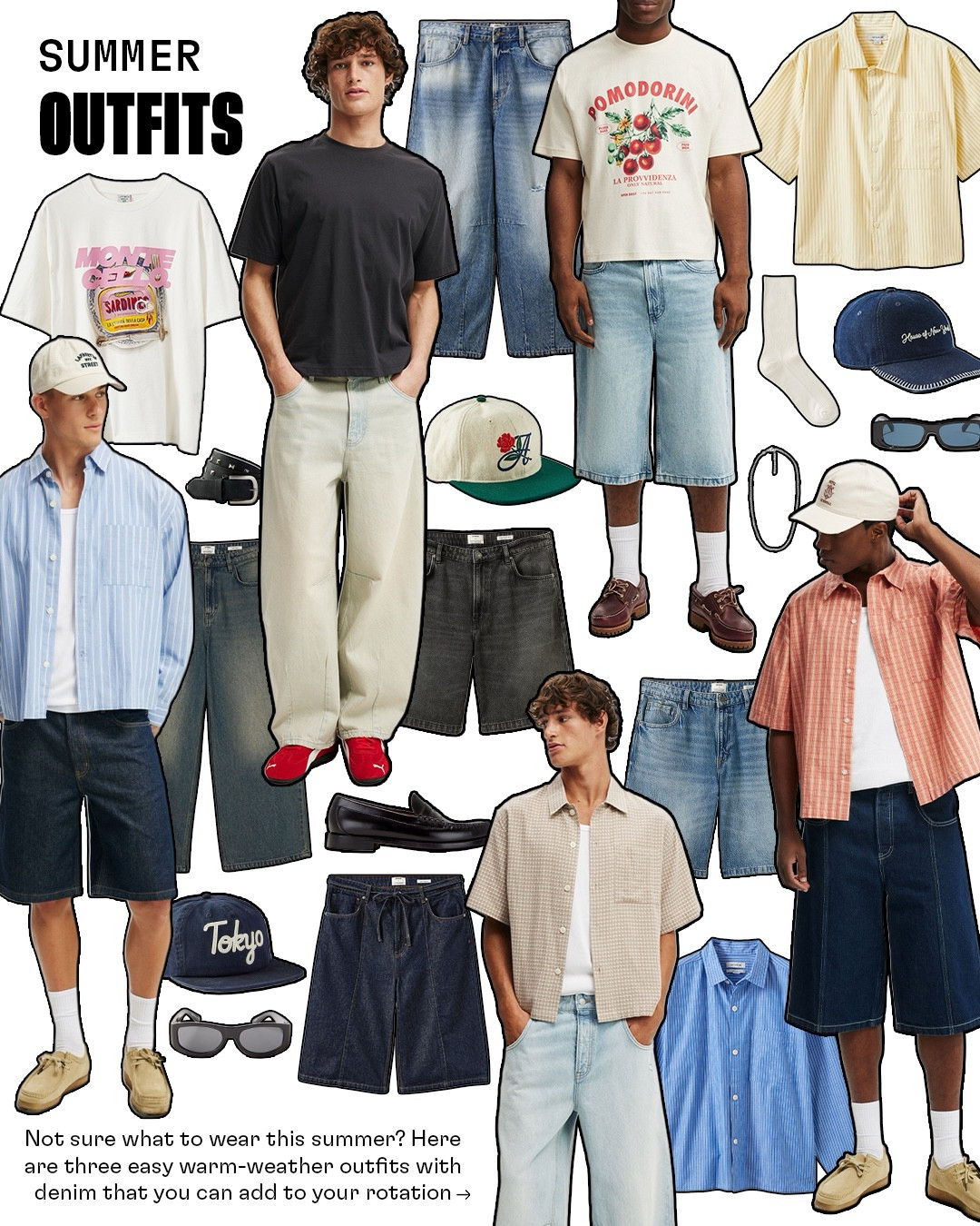 When in doubt, wear denim. 🔥 Here are 3 casual summer outfits from Cotton On that you can add to your rotation.


#LTKMens #LTKStyleTip #LTKSummerEdit