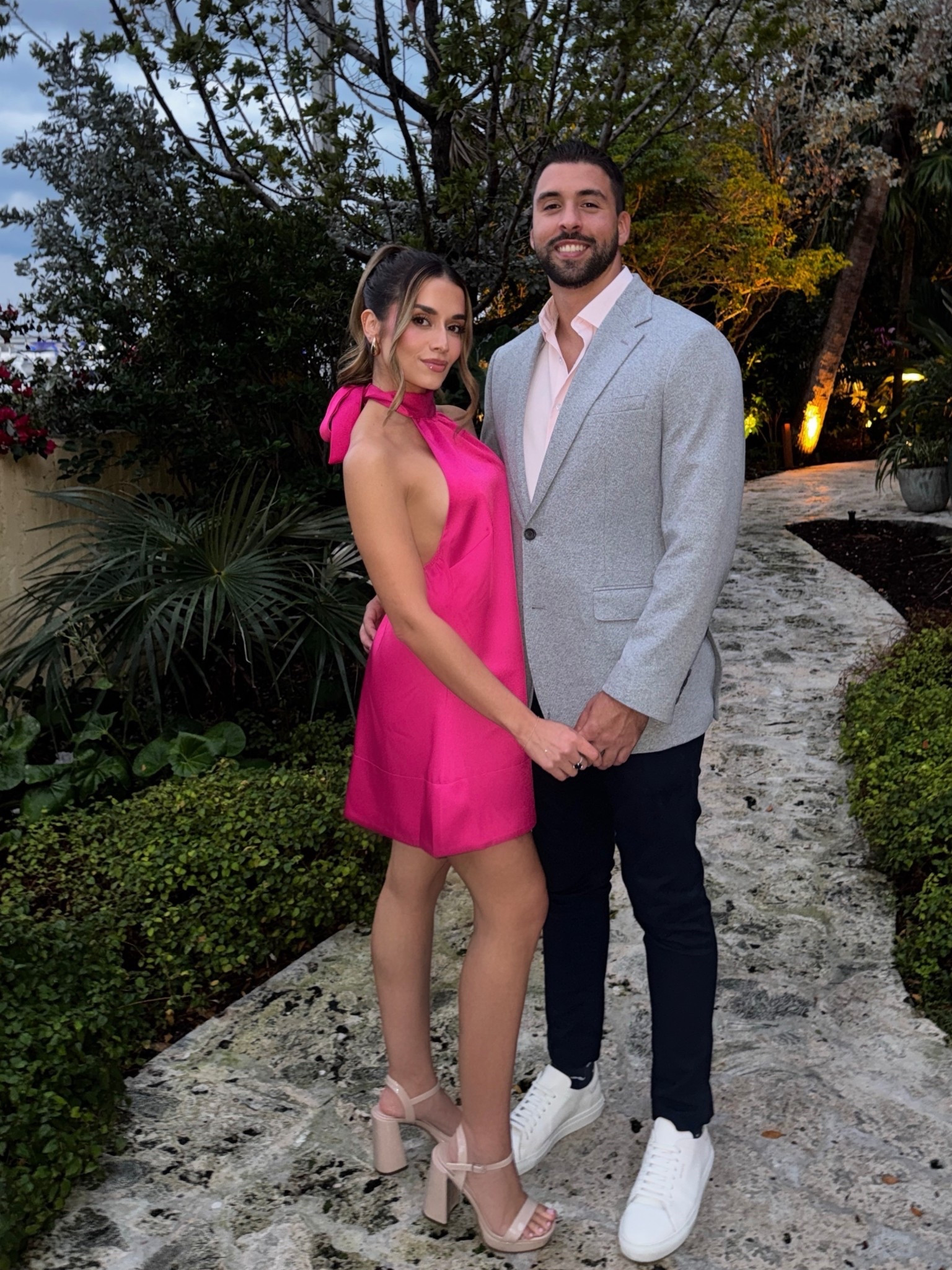 I don’t think I’ve ever had so many compliments on a dress! This dress was flirty yet chic. Quality felt sooo expensive. I wore this dress to a cocktail style wedding. Would also be perfect for parties, brunch, or a night out. Halter mini dress. I’m 5’1” and the length was perfect. Wearing size XS

Mini dress, wedding guest dress, cocktail dress, satin dress, party dress, spring outfit, pink dress

#LTKWedding #LTKootd #LTKPetite