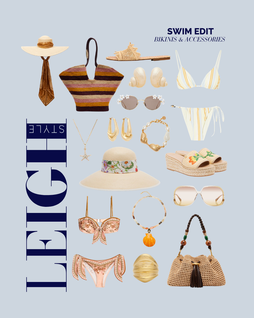 Complete your beach look with this swim edit featuring bikinis and accessories! 

#SwimEdit #BikiniStyle #BeachAccessories #ResortWear #SummerStyle 

 #LTKootd #LTKSwim #LTKBeauty