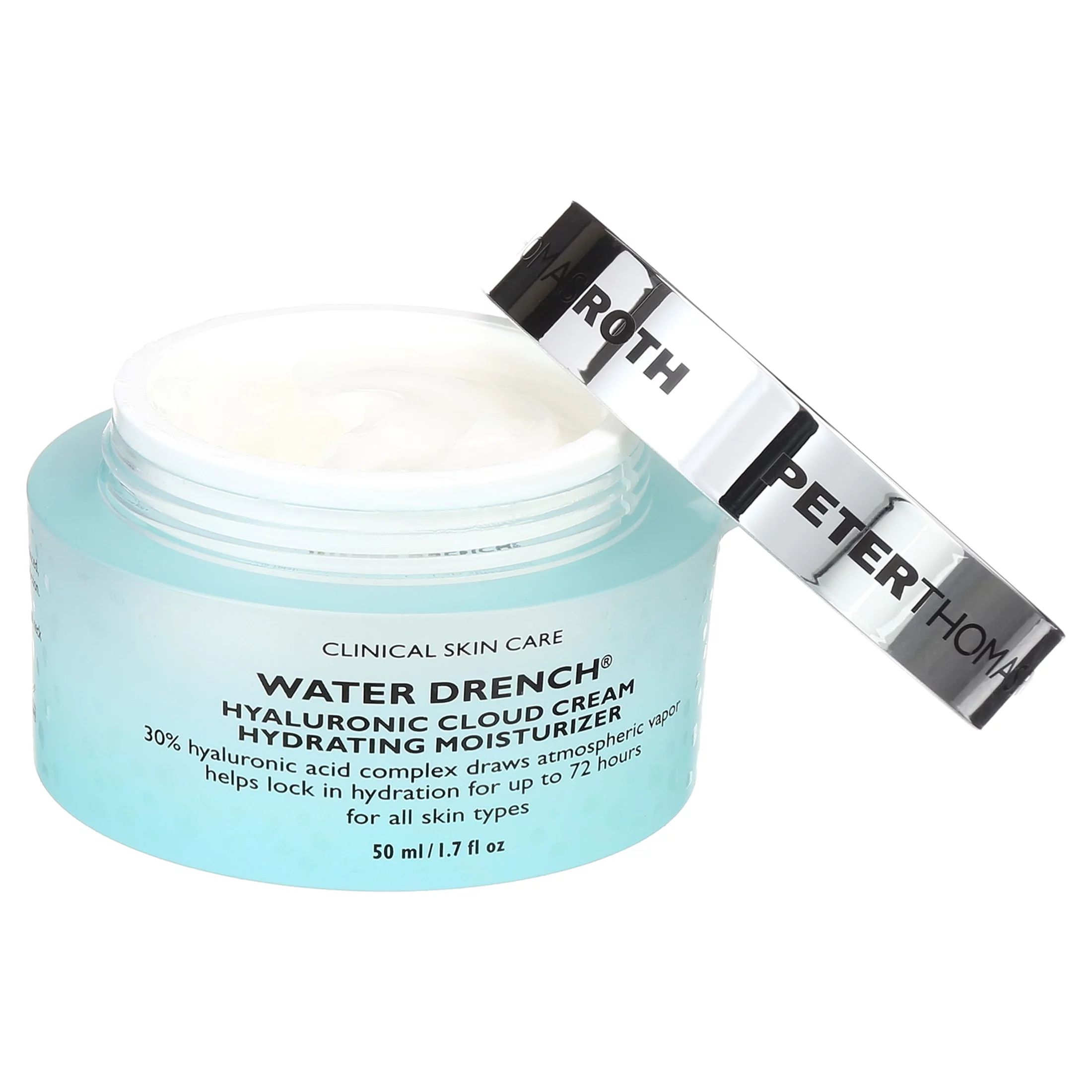 Peter Thomas Roth Water Drench Hyaluronic Cloud Cream Hydrating Moisturizer 1.7 oz | Walmart (US)