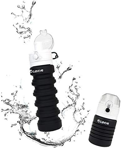 CLEYCYE Collapsible Water Bottle BPA Free/Lightweight/Eco-Friendly, Portable Sports Travel Water ... | Amazon (US)