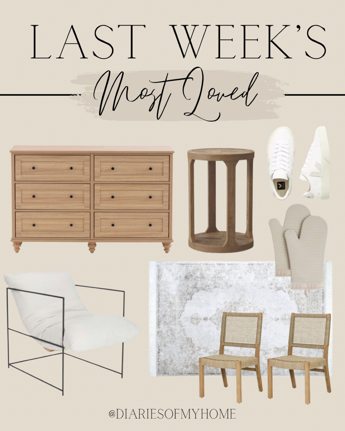 Bestsellers from last week ✨ #bestsellers #mostloved #followerfavorites 



#accentchair #dresser #affordabledresser #endtable #accenttable #vejasneakers #ovenmitt #chairs #bedroomfurniture #rug #vintagerugs #rugideas #newrelease #justin Modern home decor, decorating on a budget, budget home decor, affordable home decor, affordable finds, modern farmhouse decor, organic modern decor, warm modern, transitional decor, traditional home decor, interior inspo, home decor, decorating, home decorations, for the home, look for less, saves, splurge vs save, good deals, deal finder, let’s go shopping, haul, shopping haul, just in, new collection, home finds, home round-up, round-ups, design board, moodboards, home moodboard, deal of the day, daily deals, boho decor, boho modern, neutral decor, neutral home decor, neutral home finds, Target shopping, Target run, Targetdoesitagain, Target for the win, Target blogger, modern traditional, modern organic, neutral haven, cozy, home inspiration 

#LTKsalealert #LTKhome #LTKSeasonal