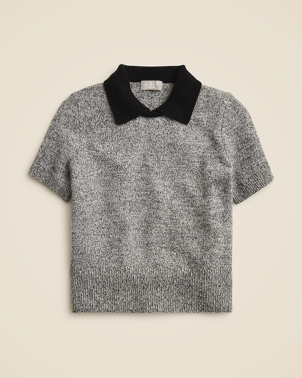 Marled cashmere sweater-tee | J. Crew US