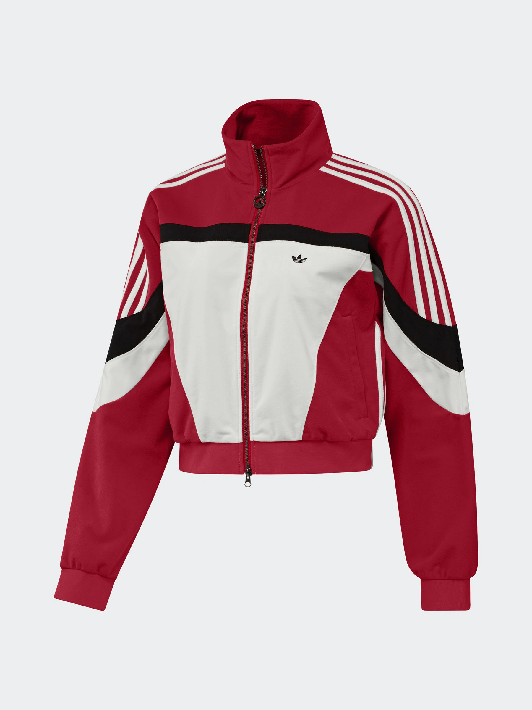 adidas originals adidas Originals Red Blocking Regular Fit Track Jacket | Next US