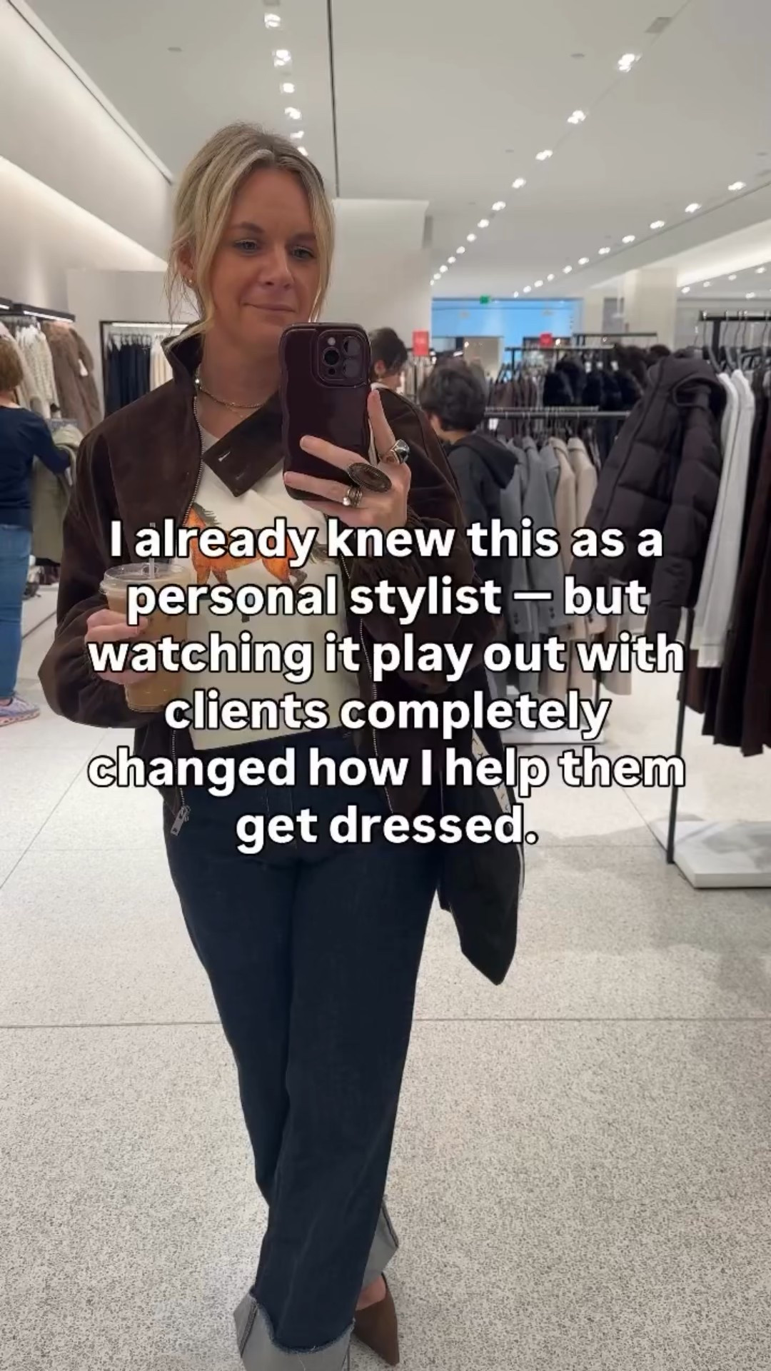 I’ve always known outfit formulas matter — but watching clients go from overwhelmed to confident once they had a few go-to combinations? That’s what changed everything.

When you stop thinking in single pieces and start thinking in formulas, getting dressed gets easier fast.
This is one of the first things we build for our clients — because it works.

Follow along for more styling insights like this, or reach out if you want help creating outfit formulas that work for your life.