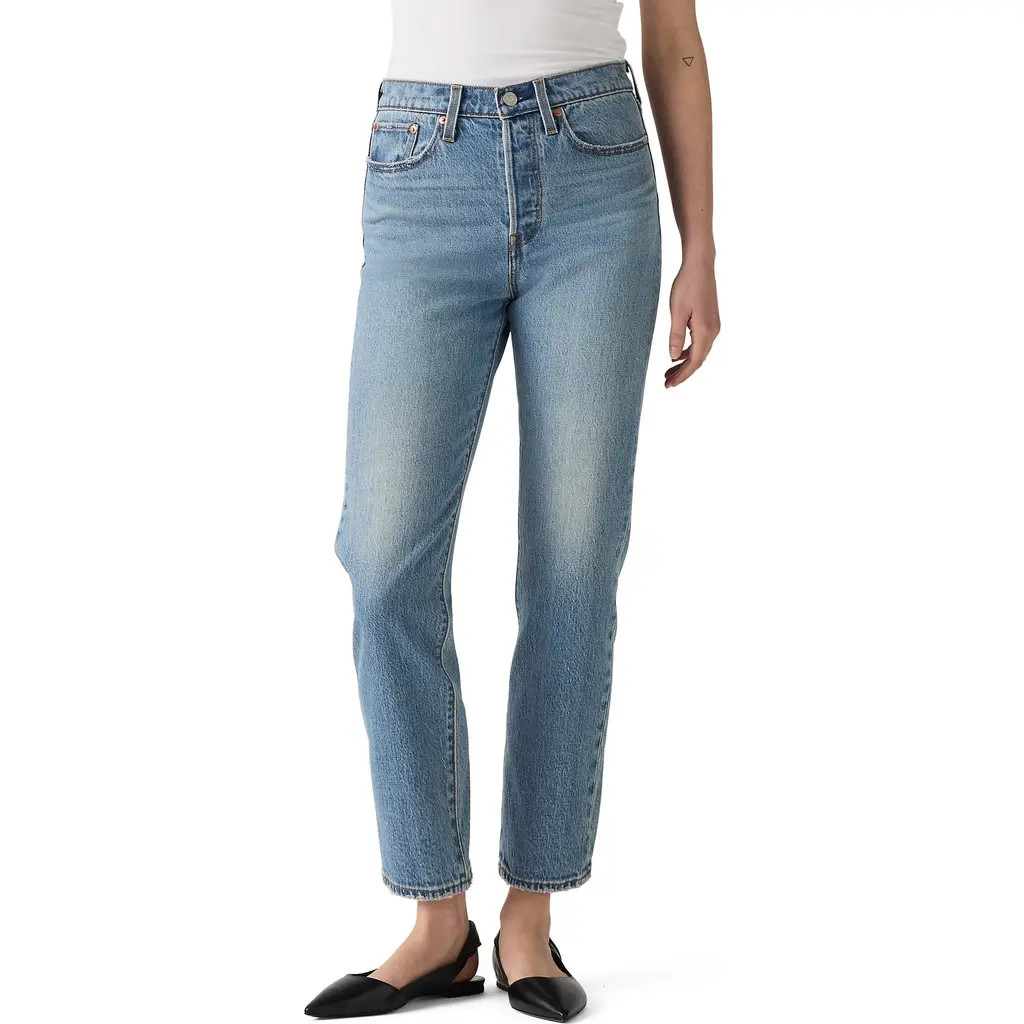 levi's Wedgie Straight Leg Jeans in Invest Access at Nordstrom, Size 24 X 28 | Nordstrom