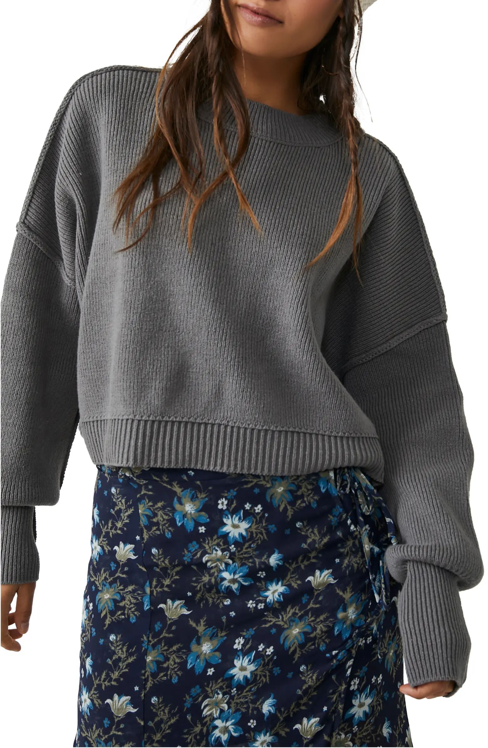 Easy Street Crop Pullover | Nordstrom Rack