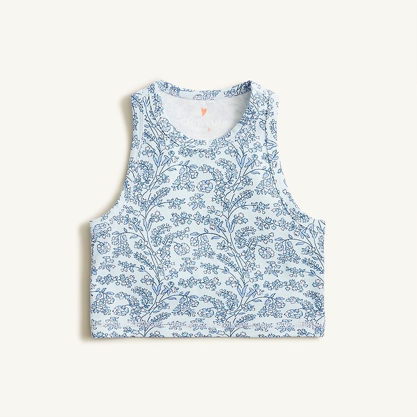 Girls' active cropped top | J.Crew US