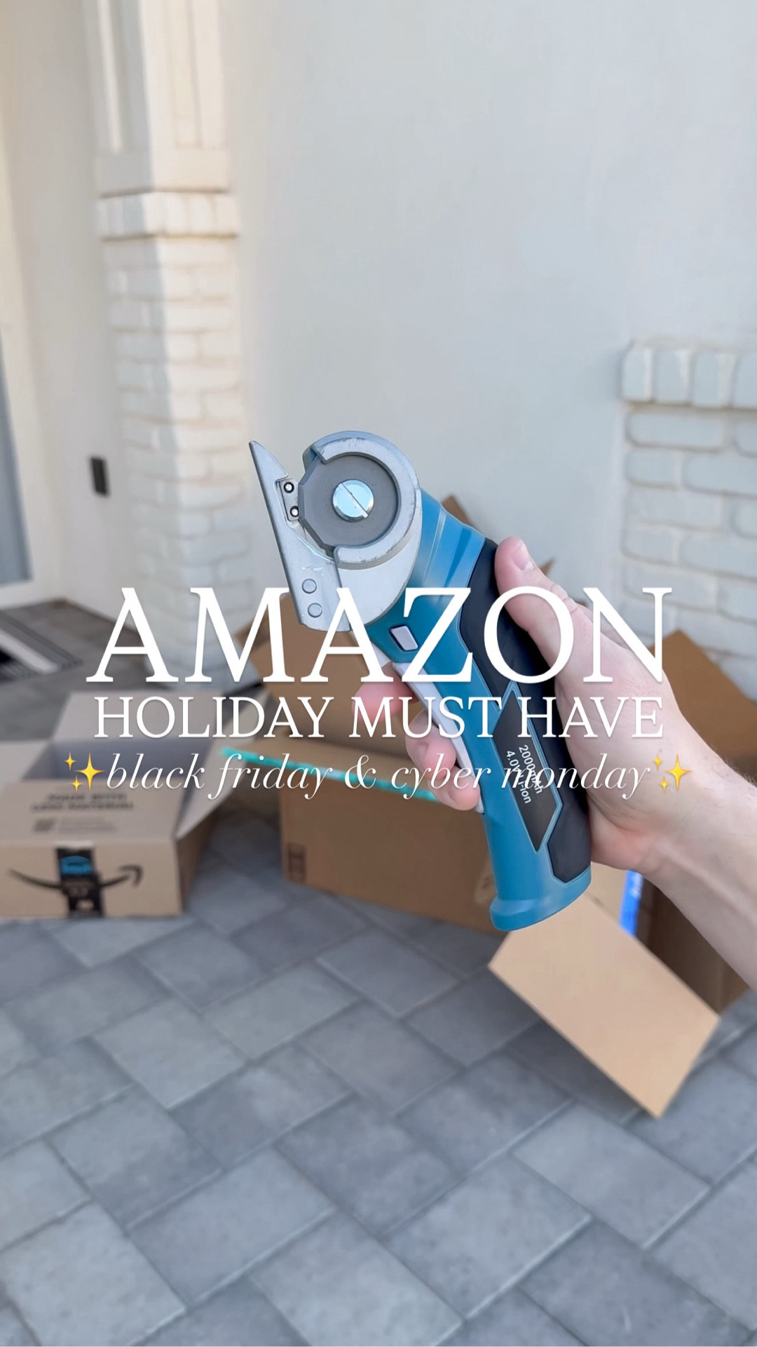 This electric box cutter it a must for the holiday season & it’s on sale for Black Friday & Cyber Monday! 🎁✨

#amazongadgets #amazonmusthave #amazonfinds #thesistershoppers #asmr

#LTKCyberWeek #LTKGiftGuide #LTKHome