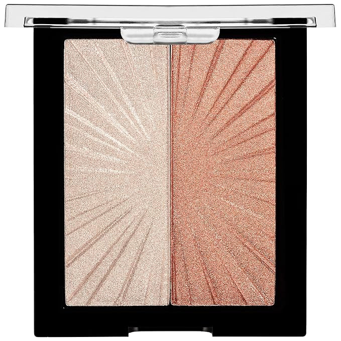 Wet n Wild MegaGlo Blushlighter, Blendable Blush & Highlighter Set, Shimmery Metallic Finish, Hig... | Amazon (US)