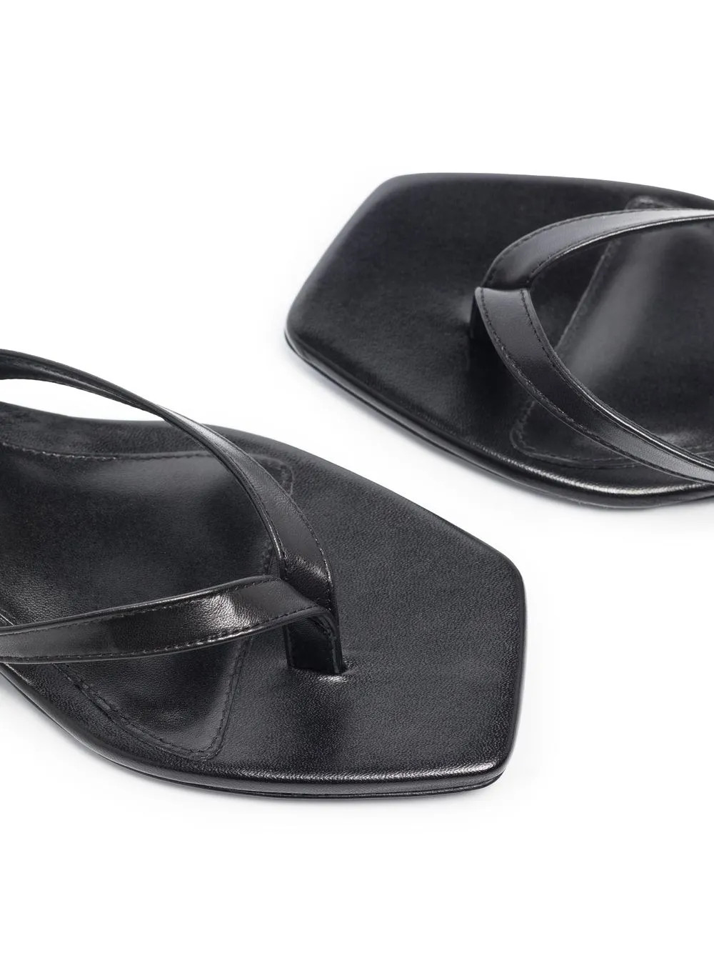 TOTEME 40mm kitten-heel flip-flops - Farfetch | Farfetch Global