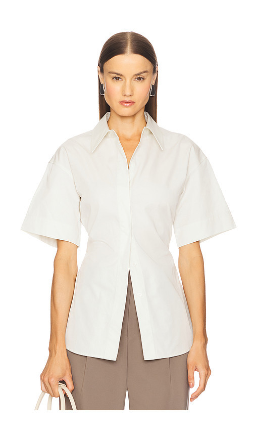 EAVES Aven Shirt in White. Size M. Also in S, XS, XXS, L. | Revolve Clothing (Global)