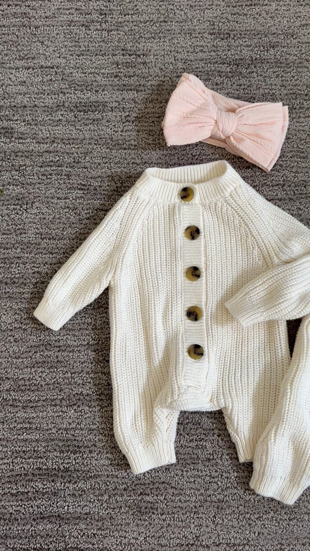 Baby girls going home outfit from hospital | newborn girl outfit | cream knit newborn outfit

#LTKBaby #LTKBump #LTKmomlife