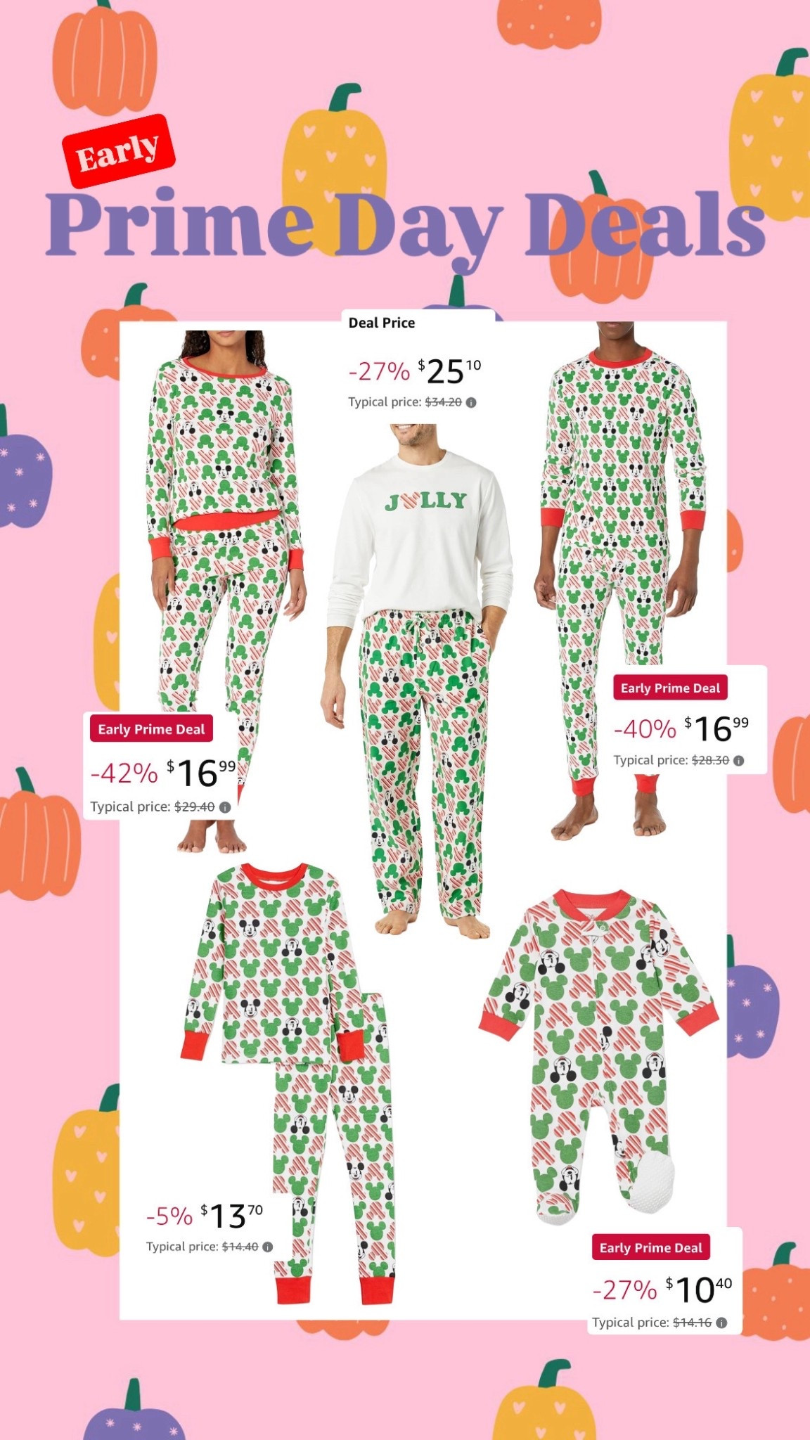 Prime Day Deals starting early! Holiday Magic in Disney family pajamas ✨

#LTKFamily #LTKSeasonal #LTKSaleAlert