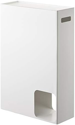 YAMAZAKI home 2294 Toilet Paper Stocker-Bathroom Storage Organizer Dispenser, One Size, White | Amazon (US)