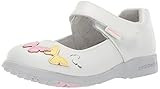 pediped Girls' Janet Mary Jane Flat, White/Multi, 24 Child EU Big Kid (7.5-8 US) | Amazon (US)
