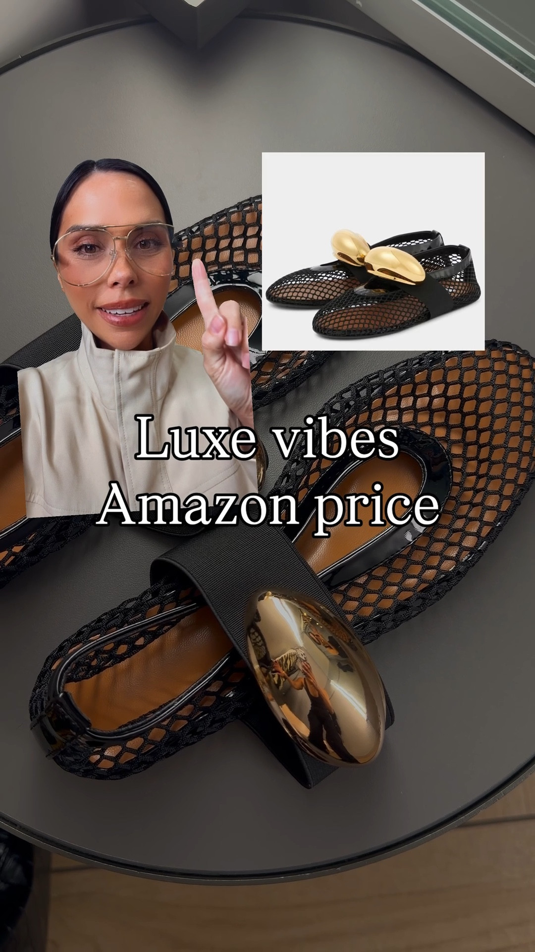 Designer vibes, Amazon price! These mesh flats are so chic and such an easy way to elevate your spring/summer looks. I got my true size. They were a little snug for my liking, but I’m not sure if going up half a size would make them too big.

#LTKPetite #LTKootd #LTKWorkwear