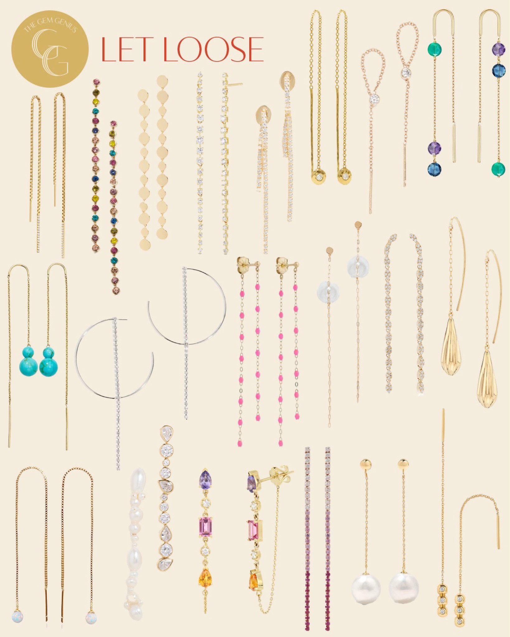 Let Loose // Threader earrings are an effortless way to add subtle glamour to all your looks. 

#thegemgenius #gemgenius #jewelry #jewels #jewelryaddict #gemstones #onlineshop #shopsmall #womenownedbusiness #smallbusiness #smallbusinessowner #onlinebusiness #womenowned #earrings #necklace #bracelet #braceletstacks #rings #accessories #womensstyle #womensfashion #instajewelry #jewelrygram #designerjewelry #statementjewelry #statementearrings #fashionjewelry #moodboard

#LTKFind #LTKSeasonal #LTKstyletip